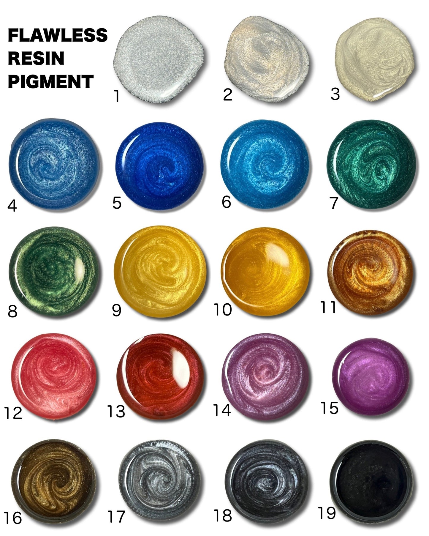 【100g×10set~】フローレスレジンピグメント